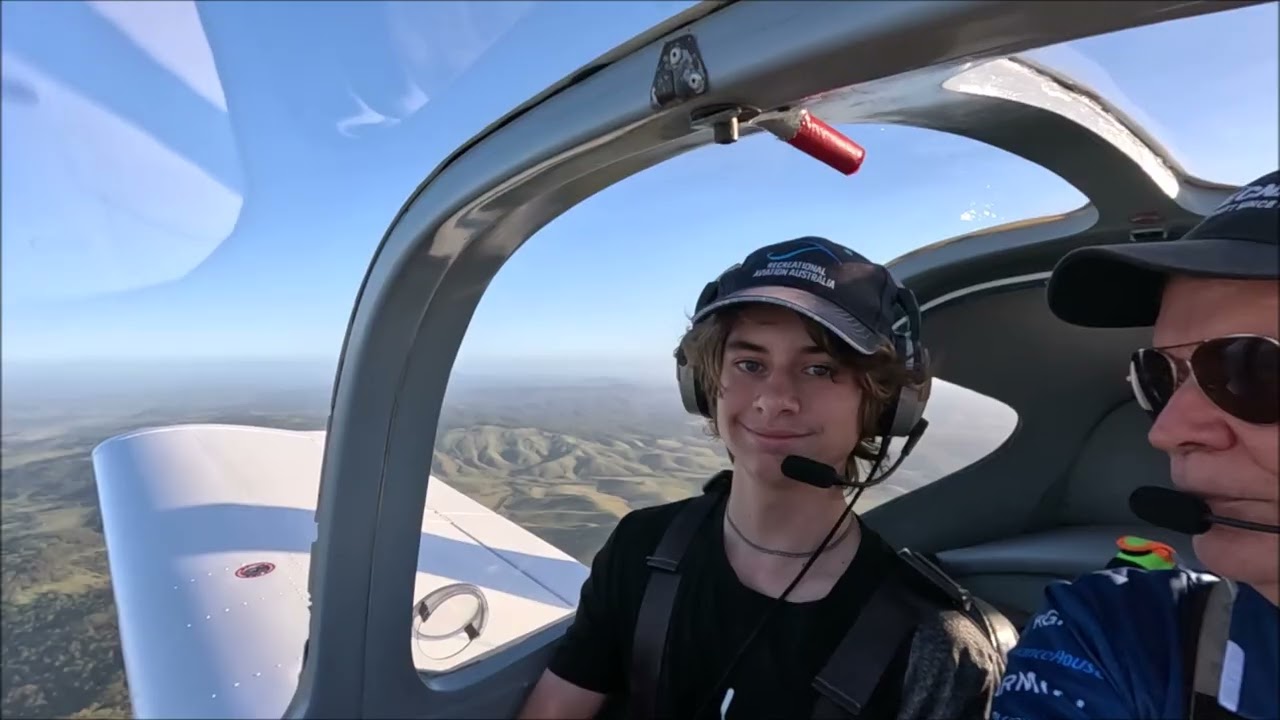 High Speed Pass and Pull Up At Boonah with Grandson