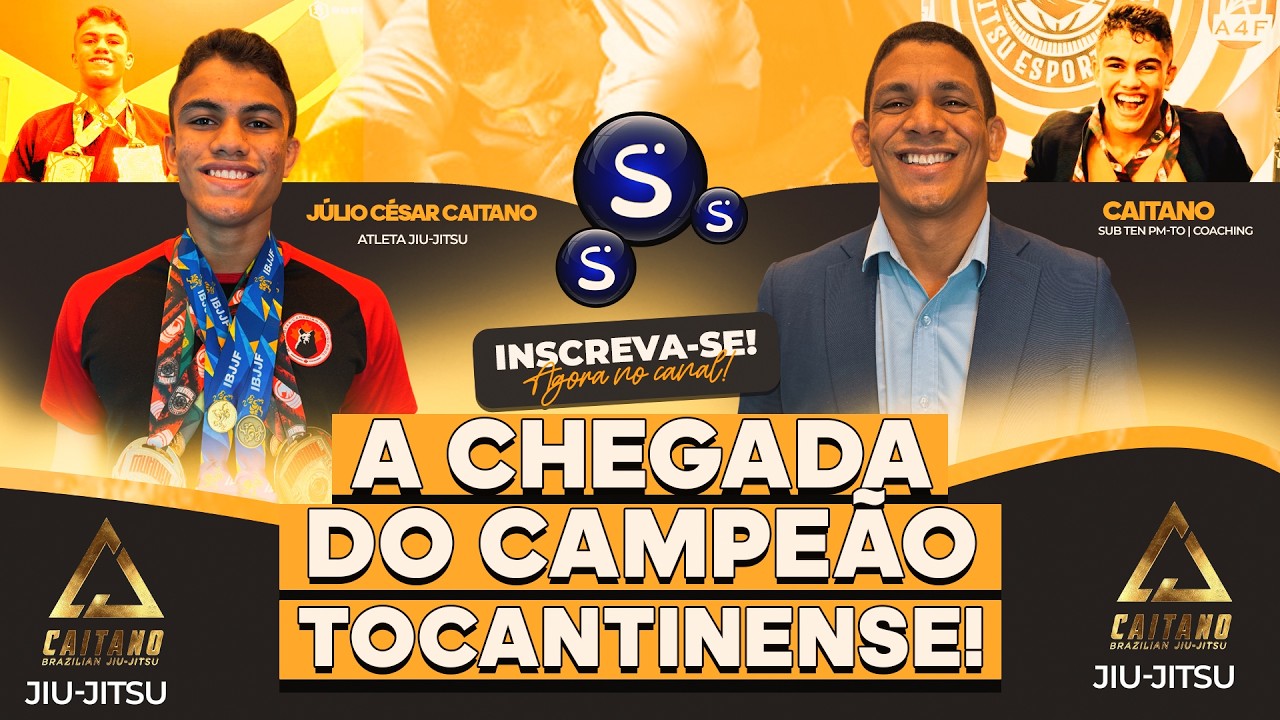 81- JÚLIO CÉSAR CAITANO | DISCIPLINA, JIU-JITSU E A CHEGADA DO CAMPEÃO DE VOLTA AO TOCANTINS!