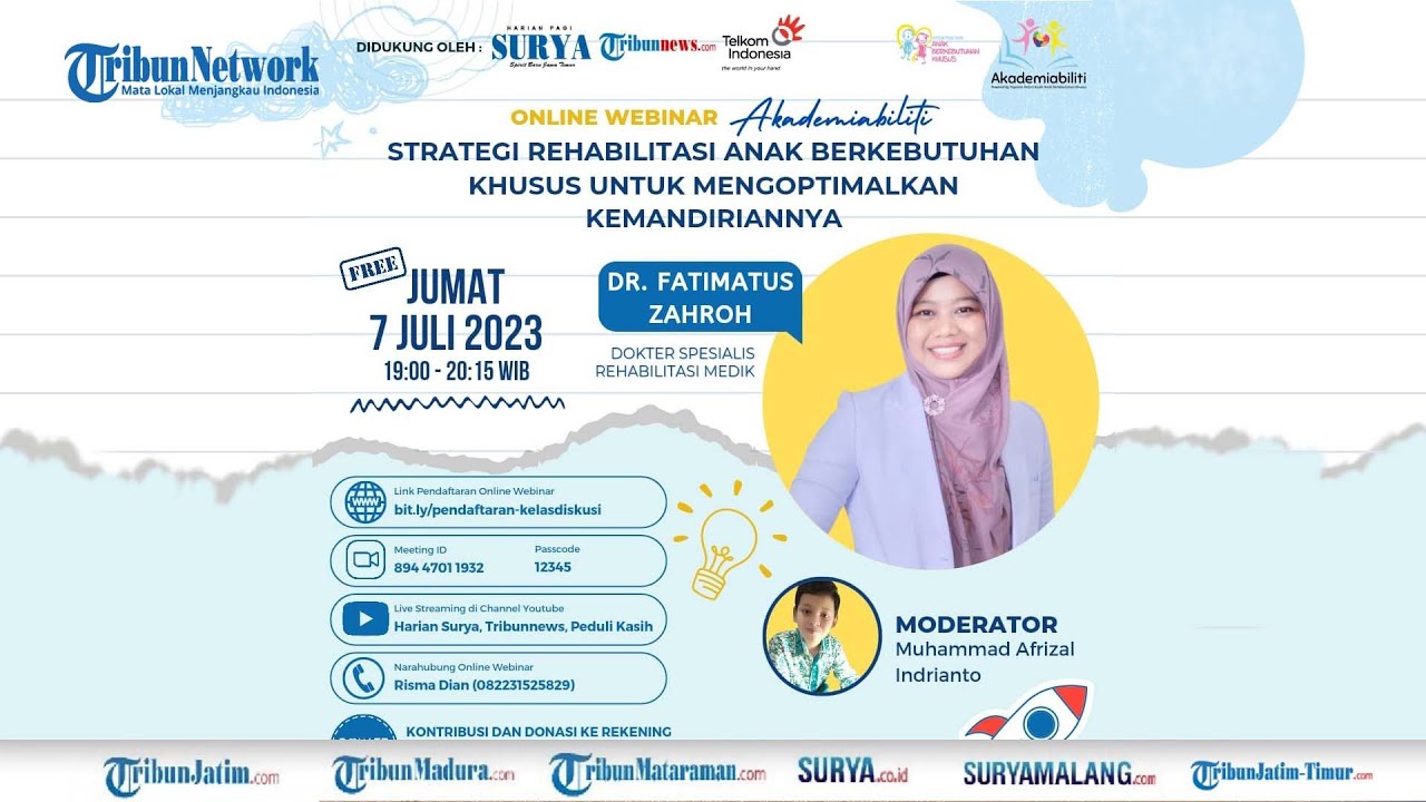 Rehabilitasi Anak Berkebutuhan Khusus untuk Optimalkan Kemandirian - diskusi Akademiabilitya