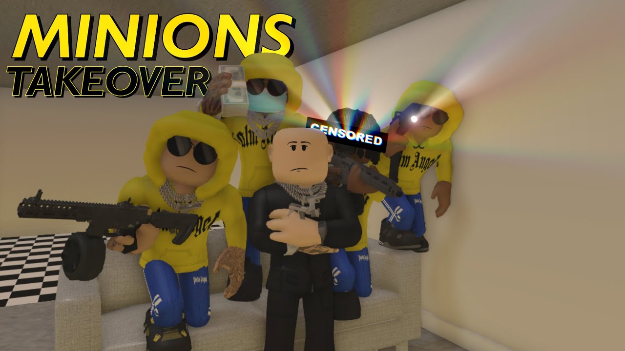 Sliding as Minions - Roblox South Bronx