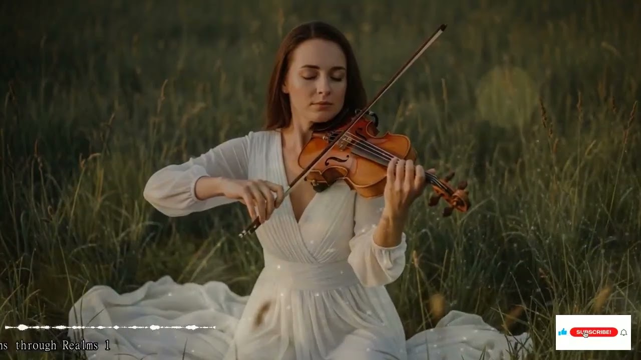 Sinfonía De Acordes Serenos Violín Y Piano En Un Viaje Orquestal Para La Mente Y El Alma
