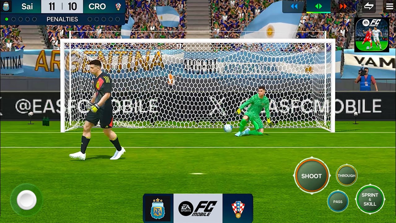 Fc Mobile Penalty Shootout #81 Argentina Vs Croatia #fcmobile26