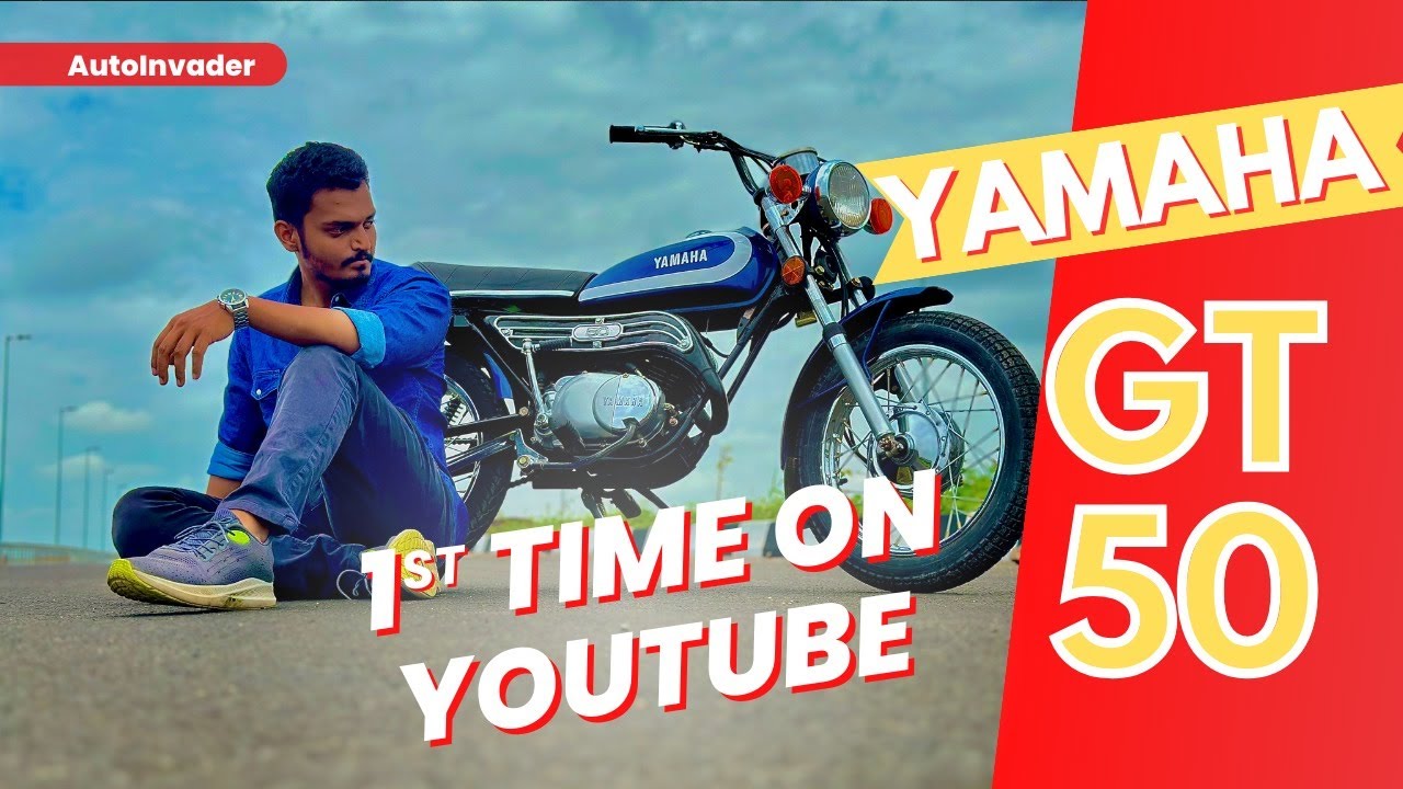 India's first YAMAHA GT-50 review in hindi | @autoinvader #yamaha #2stroke #vintage