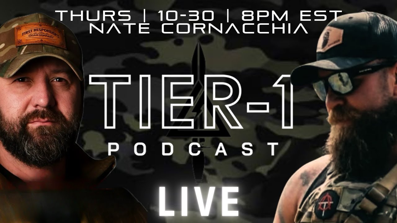 Tier1 Podcast Live | Green Beret Nate Cornacchia | War, Politics, and Current Events