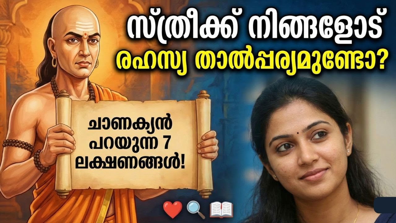 ഒരു പെണ്ണിന് നിങ്ങളോട് ഇഷ്ടമുണ്ടോ എന്നറിയാൻ ഈ 7 കാര്യങ്ങൾ ശ്രദ്ധിക്കുക | Chanakya Niti Malayalam