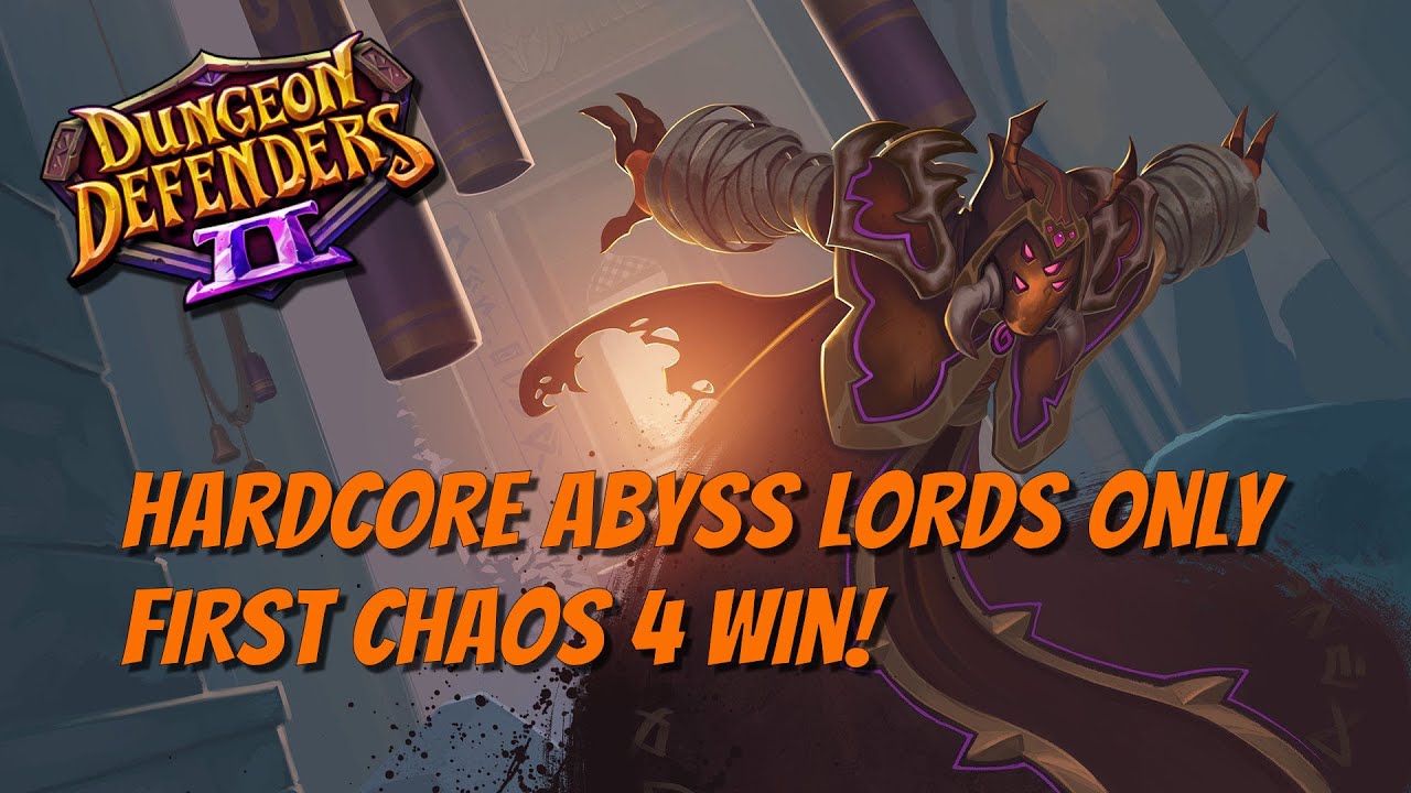 DD2 - Hardcore Abyss Lord Only! #32 First Chaos 4 Win!