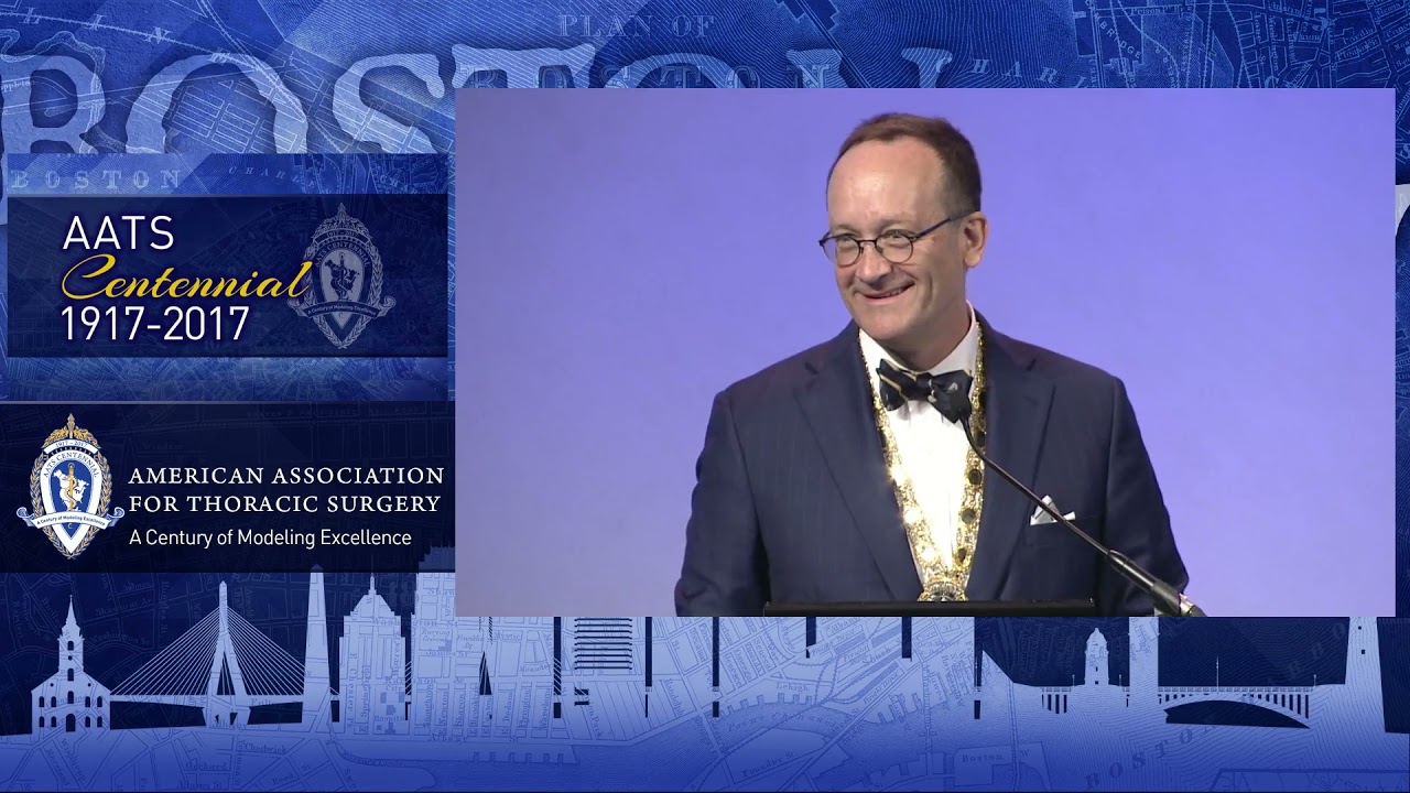 Dr. Thoralf M. Sundt, III, 97th AATS Presidential Address: Ancora imparo: Always learning