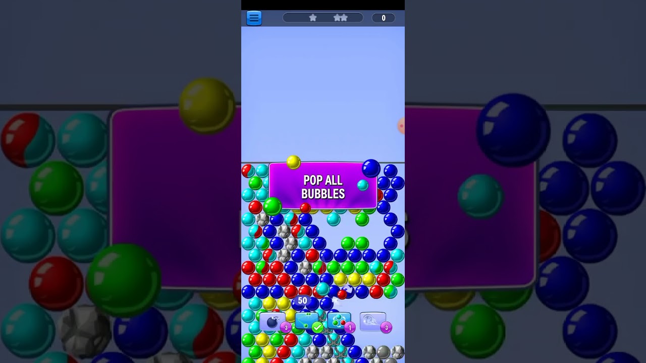 Bubble Shooter - Bubble Shooter Gameplay - Level 86, 87 and 88