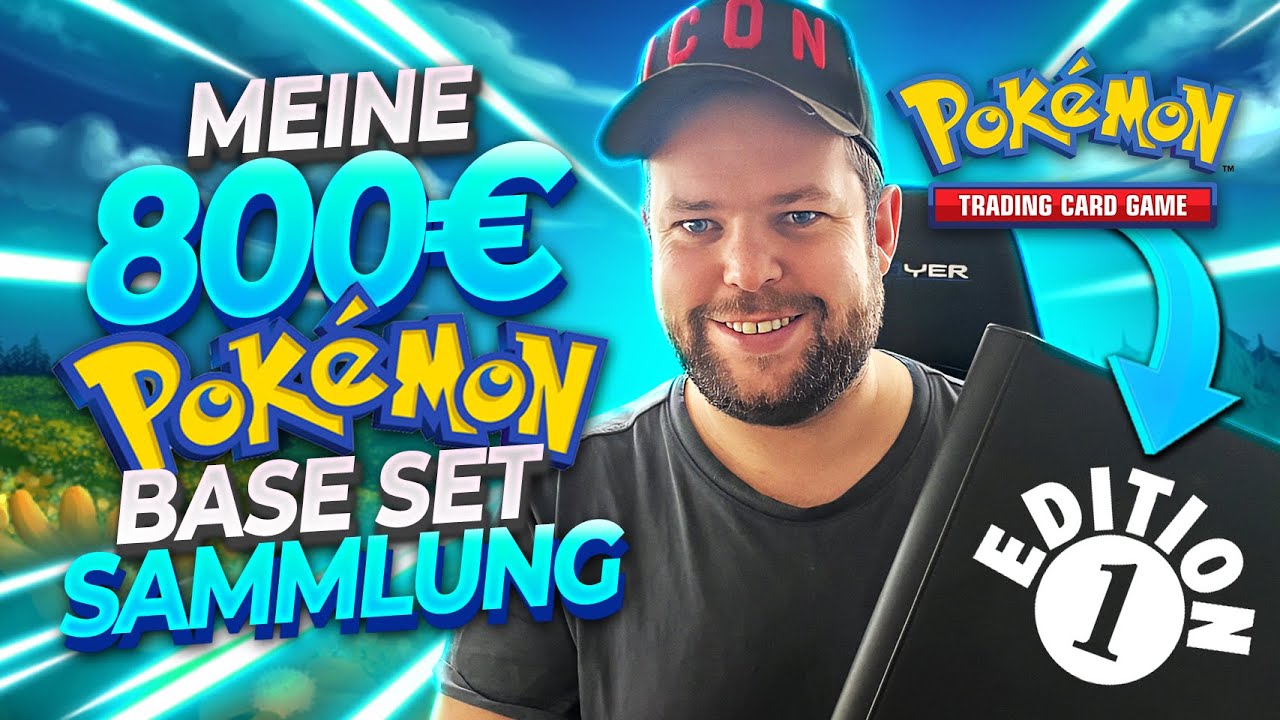 Meine 800 € Pokemon Base Set Sammlung I Pokemon Masterset