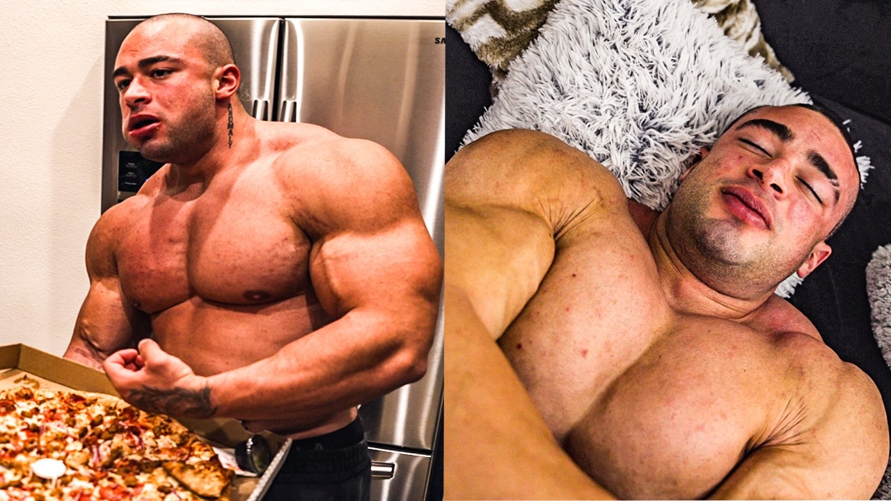 UNEMPLOYED BODYBUILDER FULL DAY OF EATING (1000g Carbs)