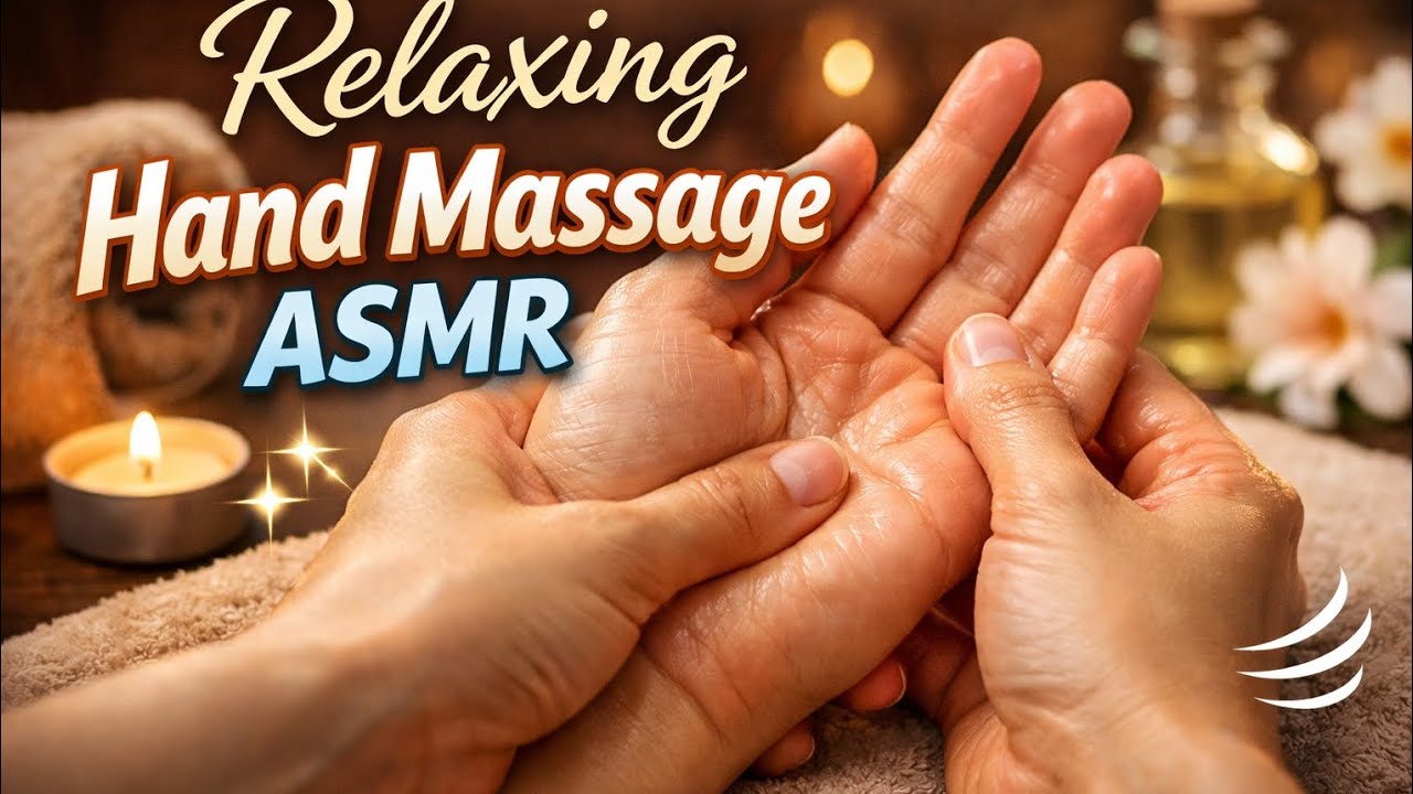 Hand massage ASMR #relaxingmassage#asmr#relaxingsounds#calming#stressrelief#satisfying#sleepasmr