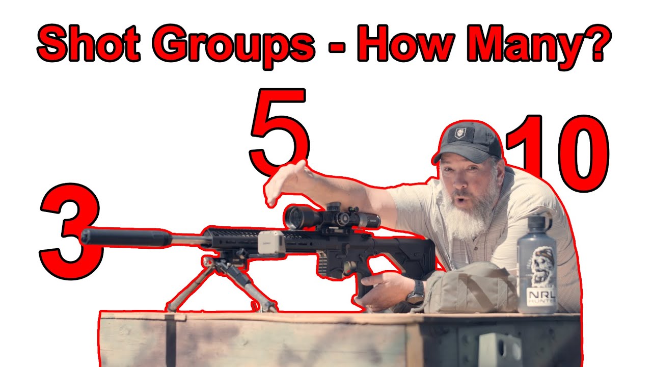Shot Group Size 3, 5, 10?  Does it even matter?