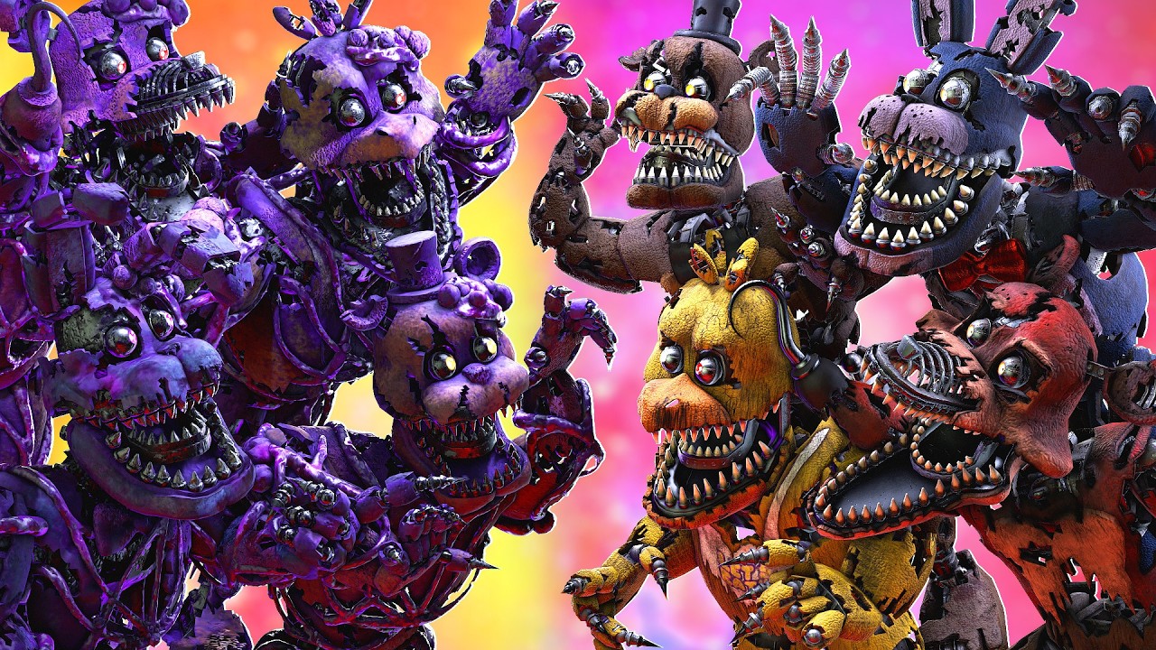 FNAF: Nightmare vs Toxic Animatronics