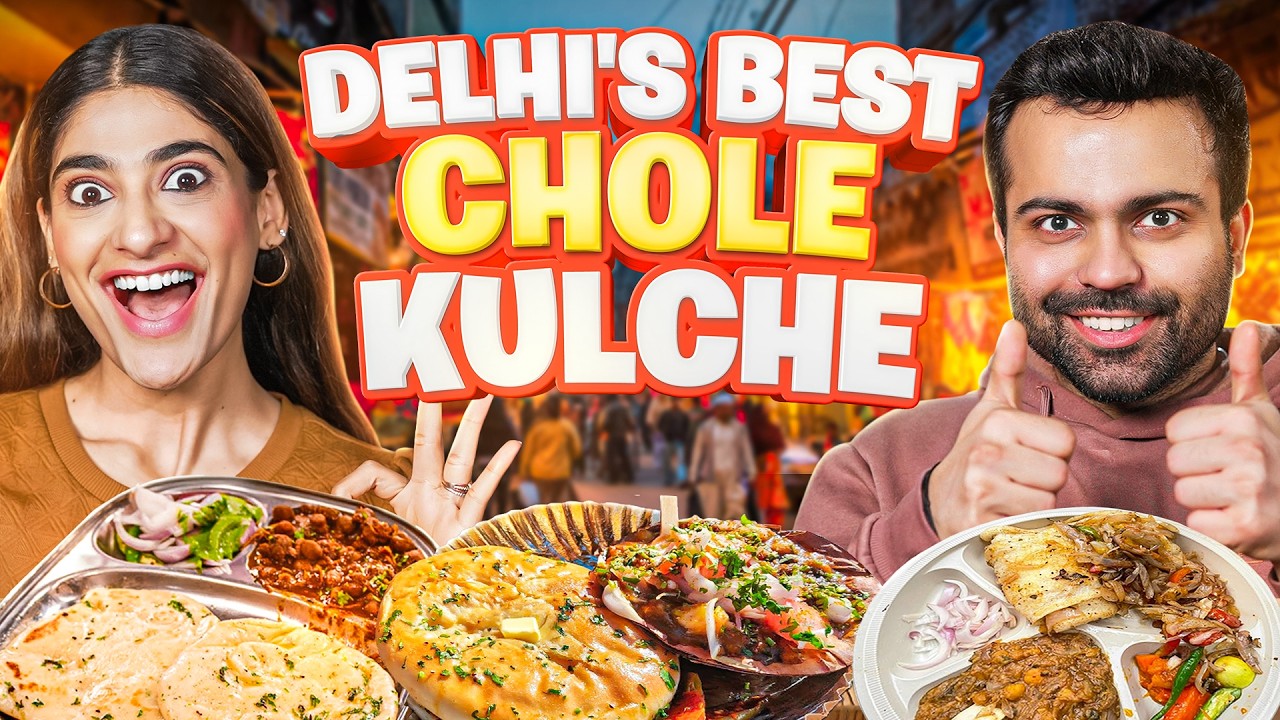 Trying Delhi's 5 BEST CHOLE KULCHE | The Urban Guide