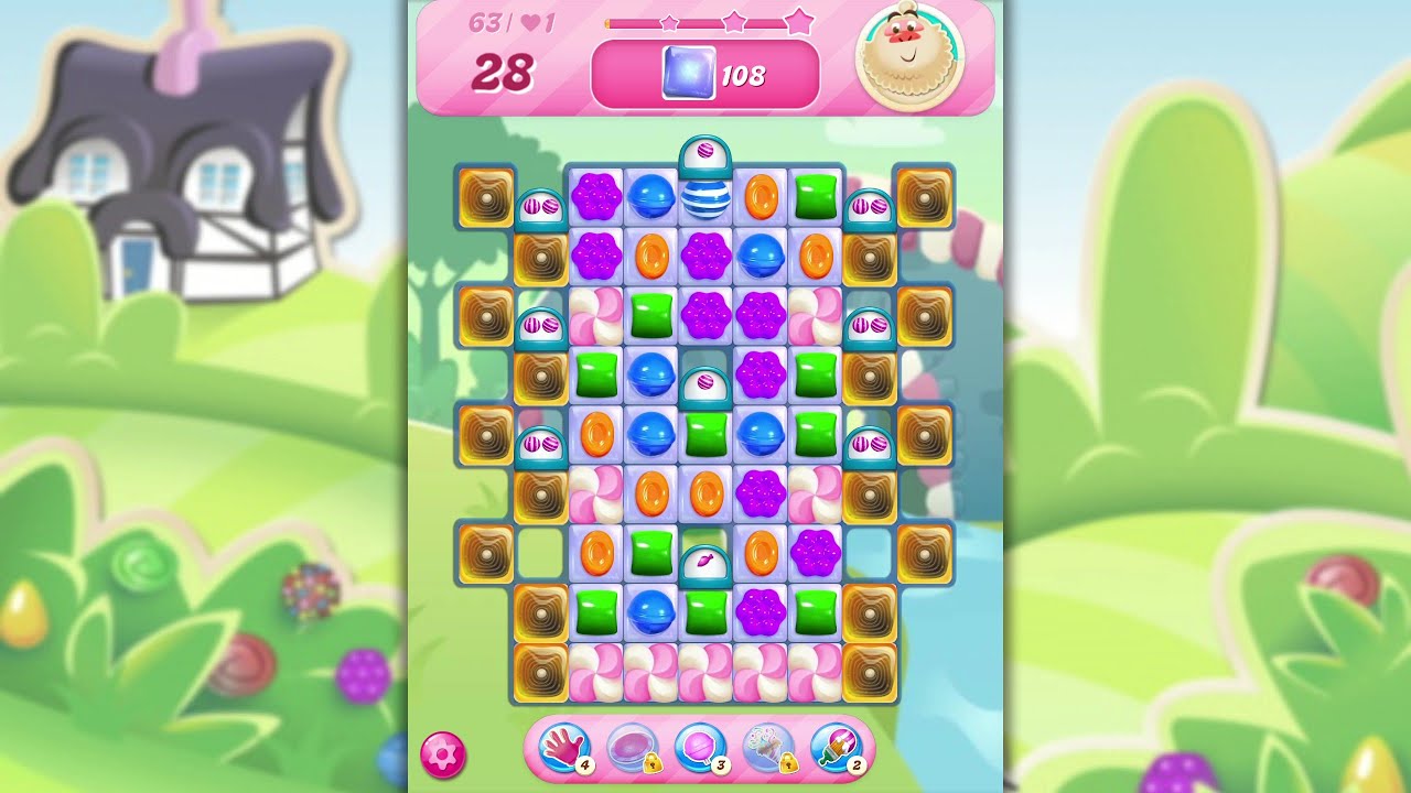 Candy Crush Saga Level 63 (2025 VERSION)