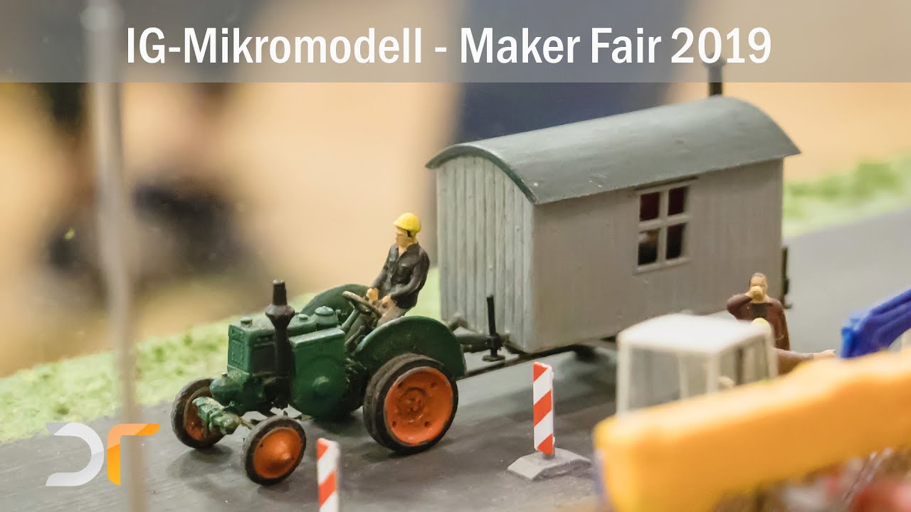 Mikromodelle auf der Maker Faire 2019 in Hannover | RC 1:87