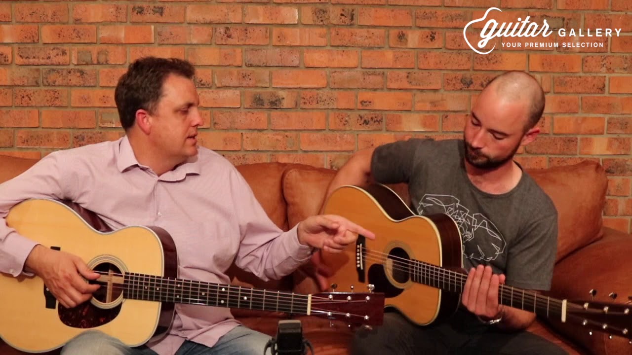 Martin OM-28 vs OM-28 Custom (Adirondack & Cocobolo)