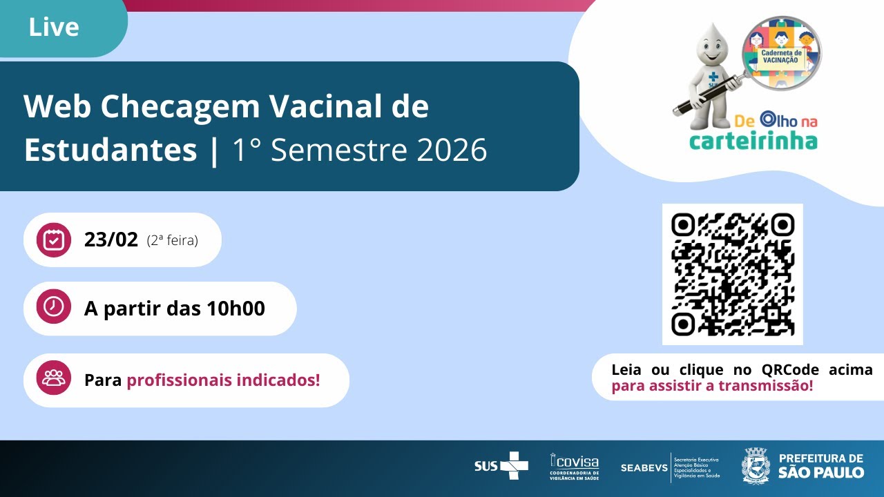 Web Checagem Vacinal de Estudantes 1°sem/2026