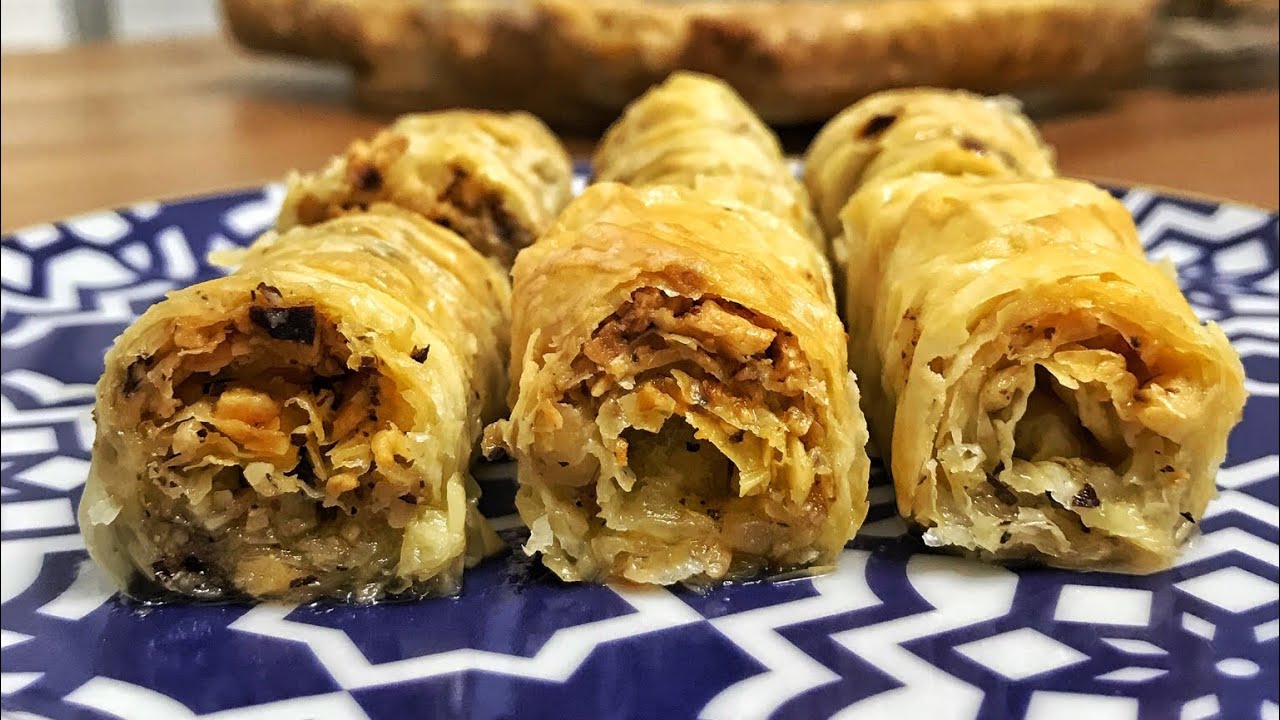 Kıvratma Nasıl Yapılır - Çıtır Çıtır El Açması Burma Baklava Tarifi - Burma Baklava Tarifi