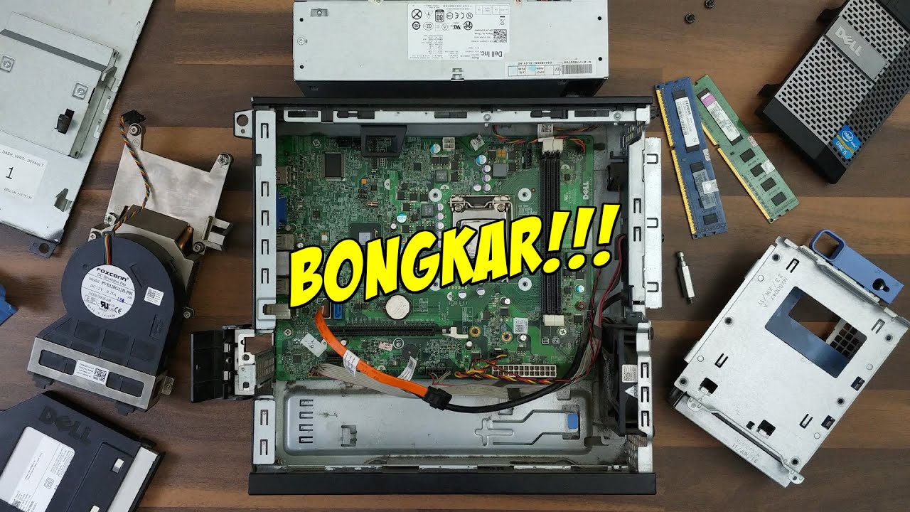 Bongkar PC Built Up Dell Optiplex Yang Selalu Ditolak Tukang Servis