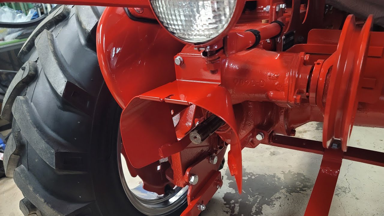 Farmall Super A PTO Shield Replacement Finally!