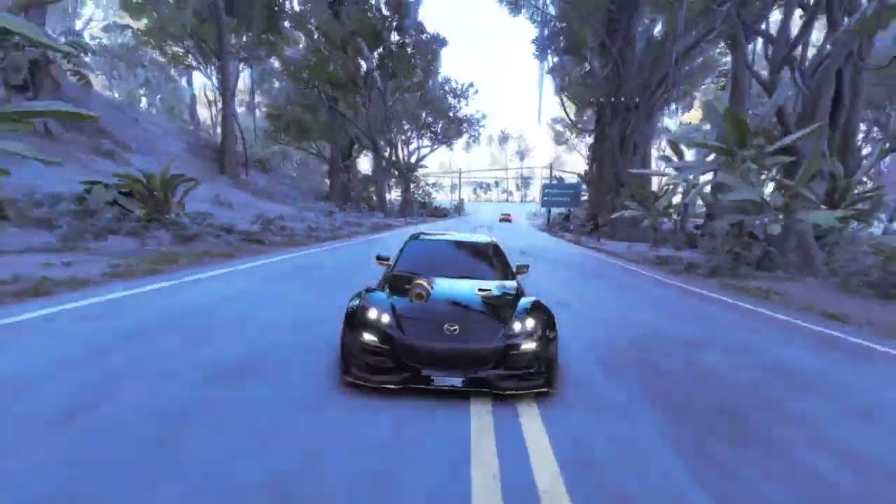 Ruta con Mazda rx-8 gold edition (the crew motorfest)