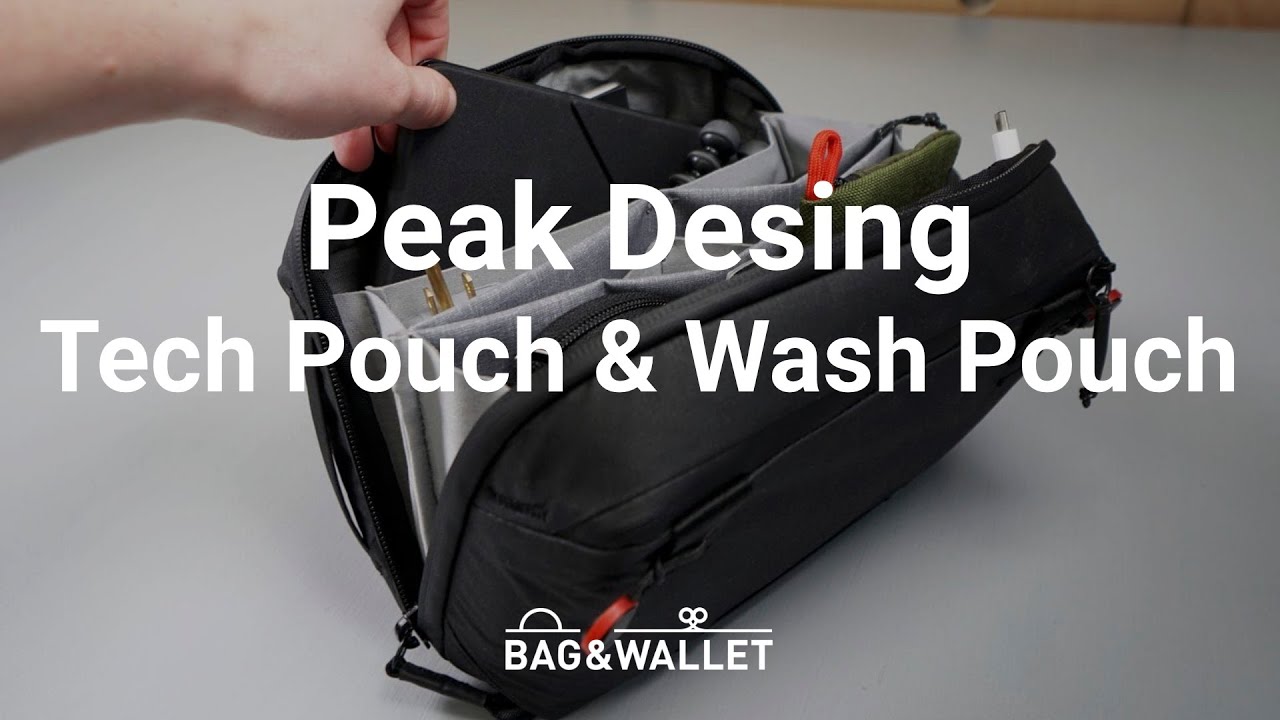 Обзор органайзеров Peak Design Tech Pouch & Wash Pouch