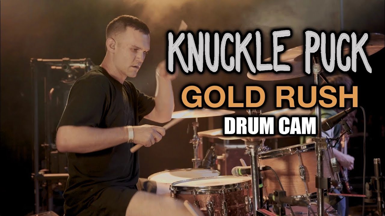 Knuckle Puck | Gold Rush | Drum Cam (LIVE)