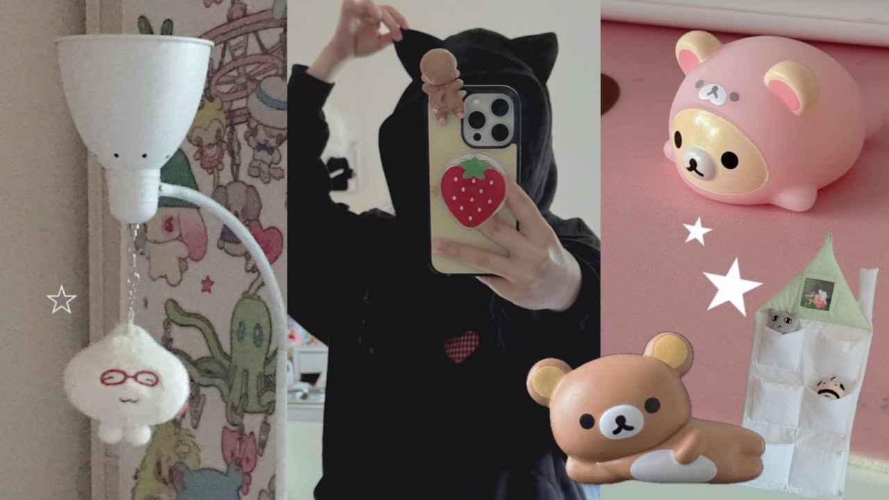 vlog 일상ver. 시험기간엔 방정리를 하고 싶어지는 법🍡대학원생의 시험기간 그리고 방꾸, 미용실 갔다옴 ㅎ.ㅎ 가울겨을옷 언박싱, 짧은 브이로그, 아캄, 잇자바이브