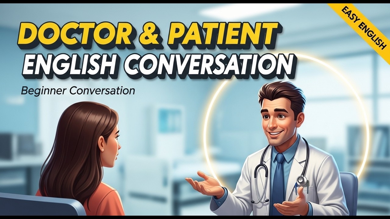Doctor Patient English Conversation | for Beginners | Practical English Today
