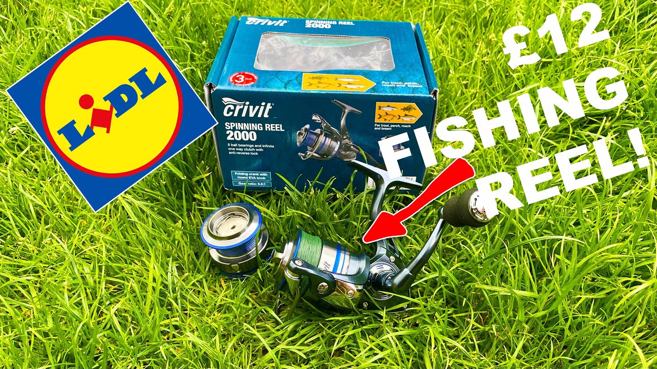 £12 Fishing Reel from LIDL! Is it any good?!