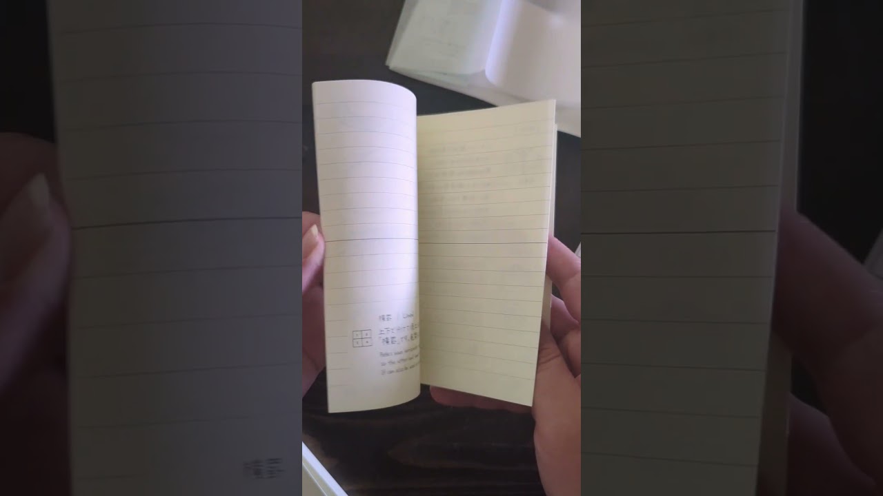 Midori A6 notebook unboxing & setup! #journaling #stationery #notebook #notebookideas