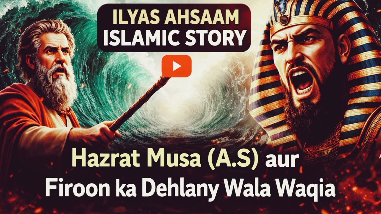 Hazrat Musa A.S Our Firoon Ka Muqabla|ilyas Islamic story|Own voice 