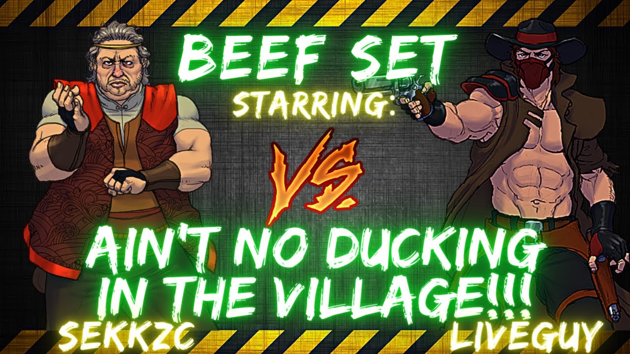 BEEF SET ft. Sekkzc vs Liveguy | AIN'T NO DUCKING IN THE VILLAGE!!! 👿😡💪🎤🔥🌋