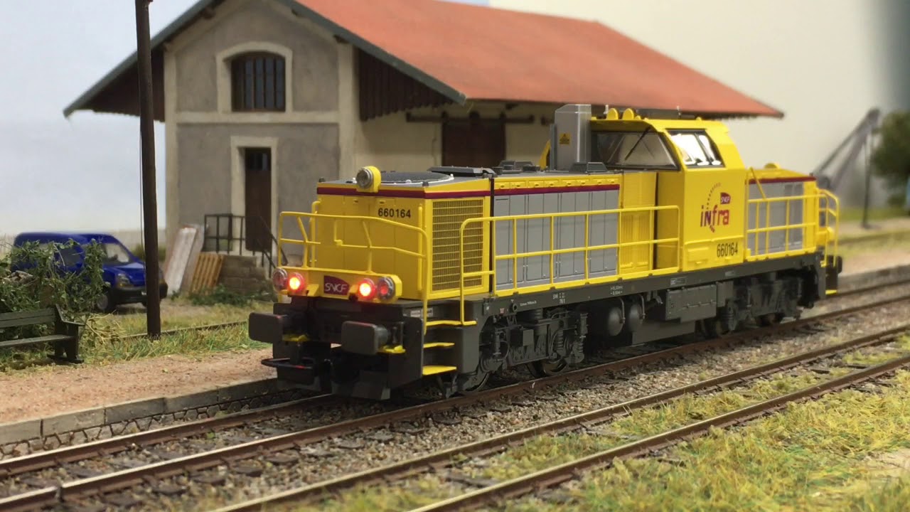 La BB 60164 Infra Piko en essai