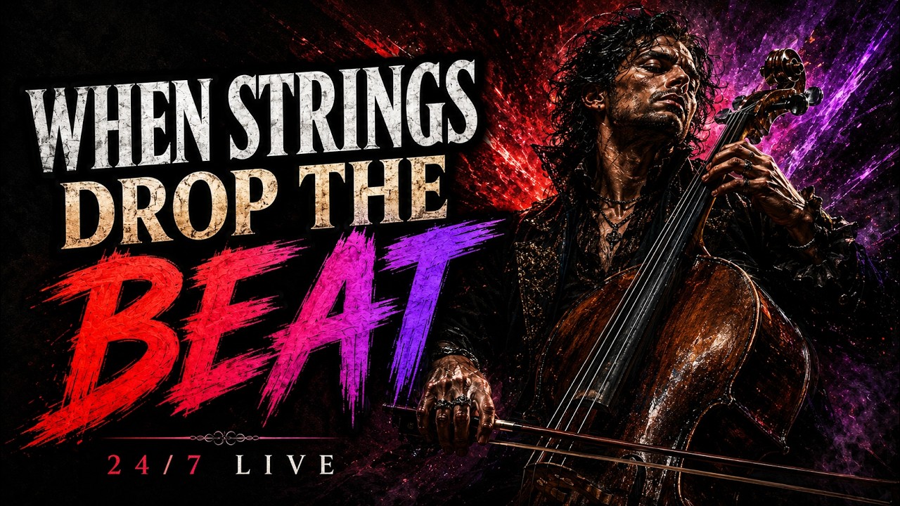 When Strings Drop the Beat &mdash; 24H Dark Techno Live