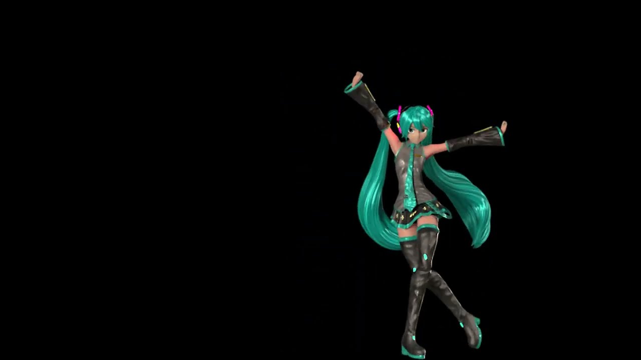 MMD Hologram ready HD 60FPS - MikuFiesta -