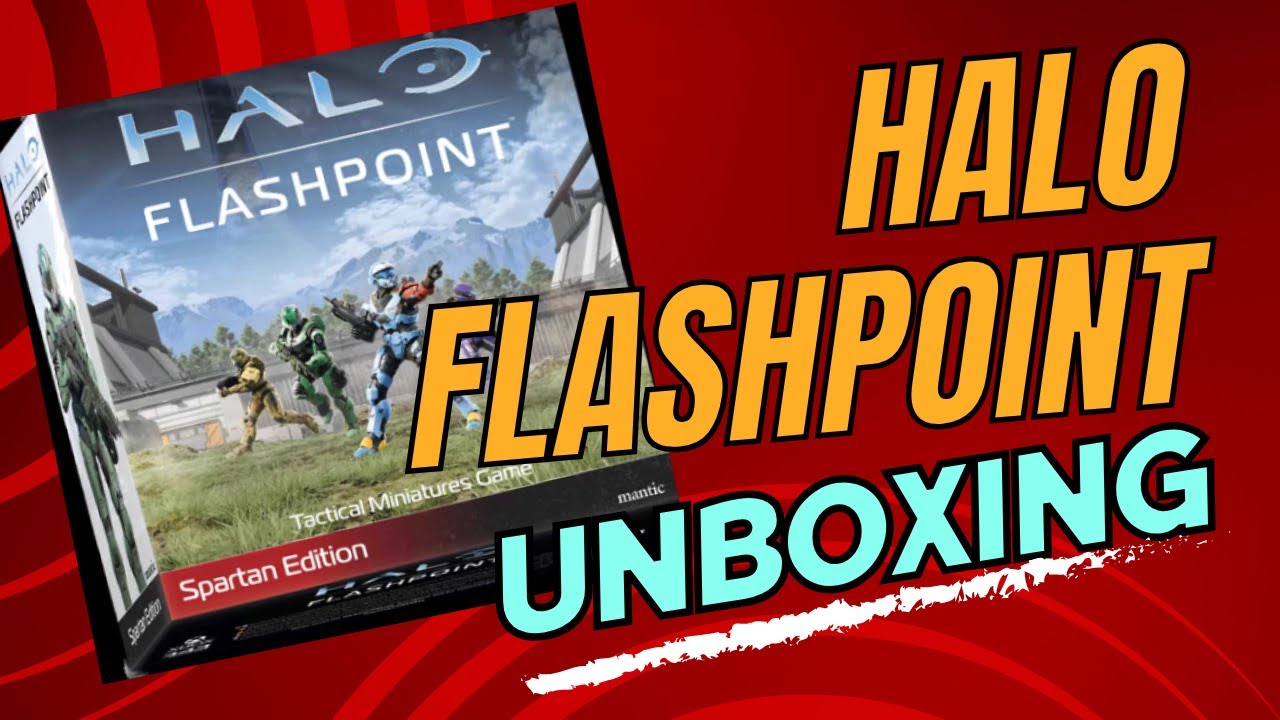 Unboxing the NEW HALO FLASHPOINT