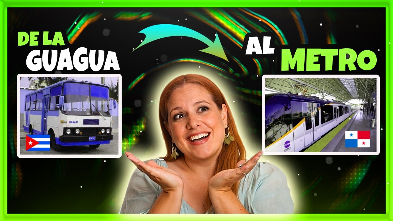 De la GUAGUA🚌  al METRO💪🚂: Mi choque cultural con el transporte en Panamá 🇵🇦🇨u 🤯/2026
