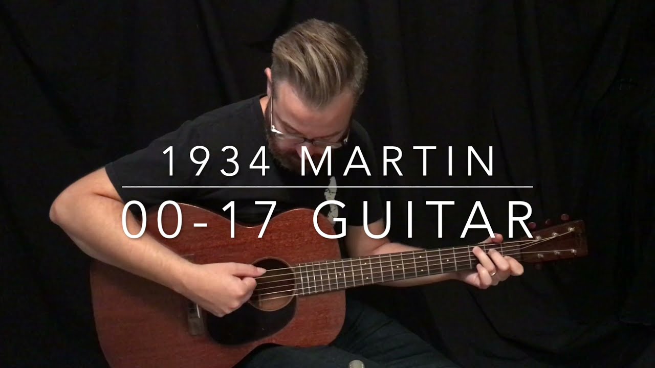 Vintage Martin 00 17 Guitar by Guitar Gallery