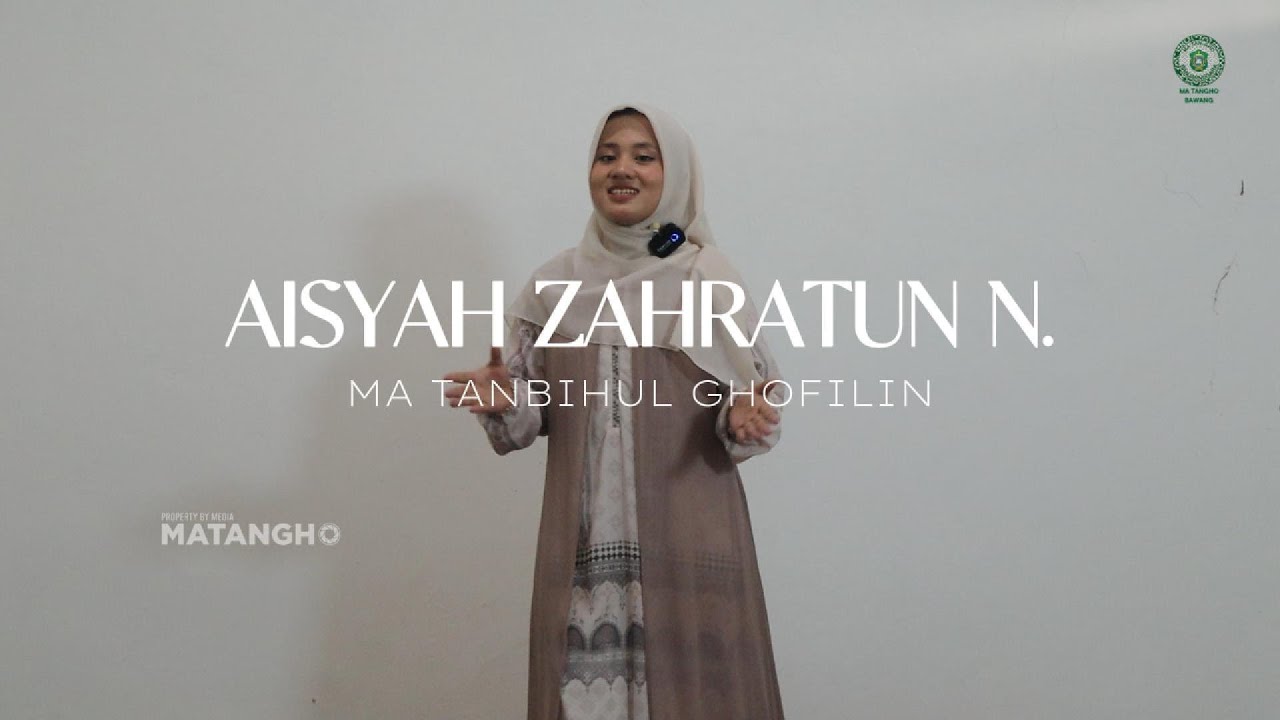 Aisyah Zahratun Nisa_MA Tanbihul Ghofilin_Khitobah