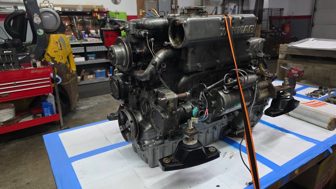 Another engine arrival for rebuild!