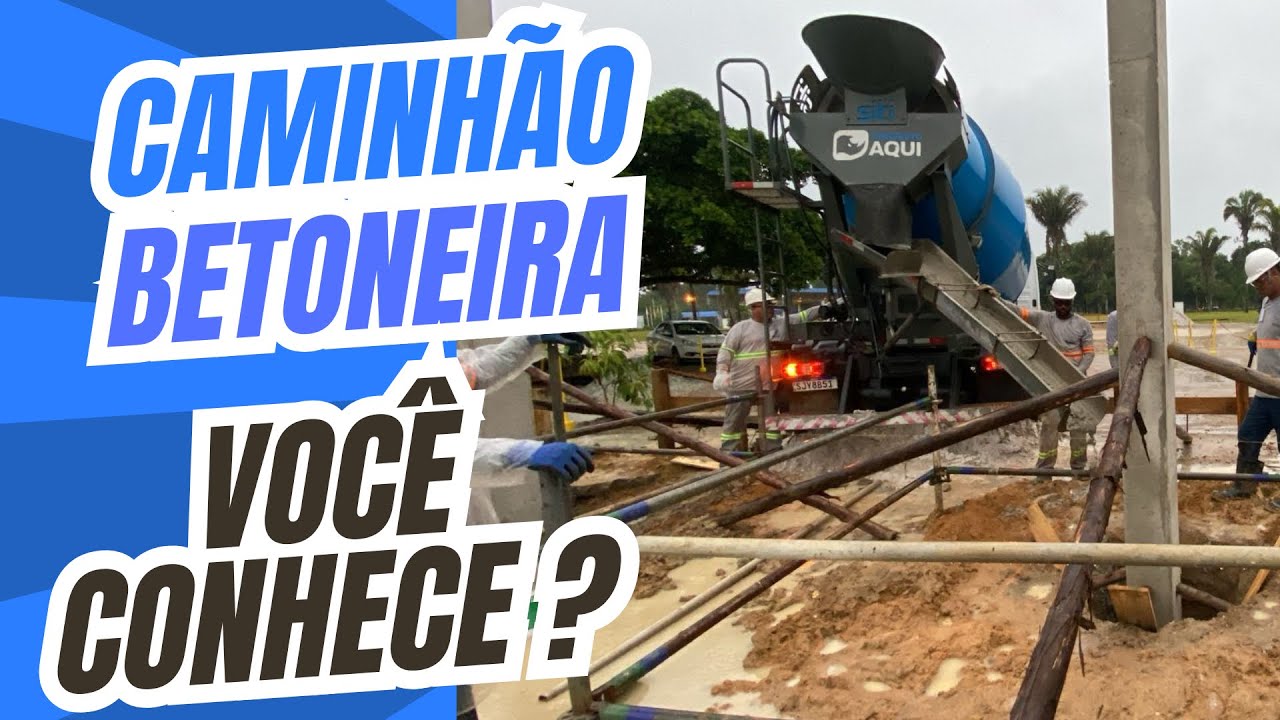 VOCÊ CONHECE O CAMINHÃO BETONEIRA? - PAPO DE CONCRETEIRO