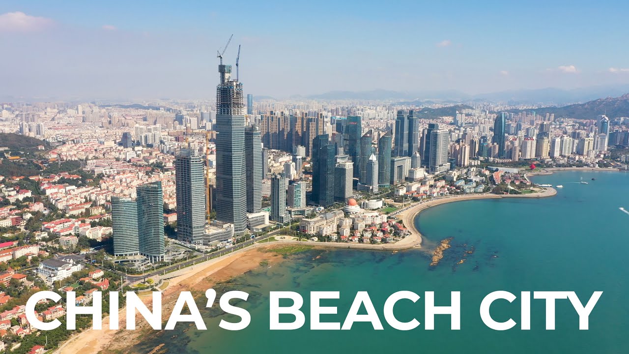 Qingdao from Above - Aerial View of China's Beach City | Drone Travel Video