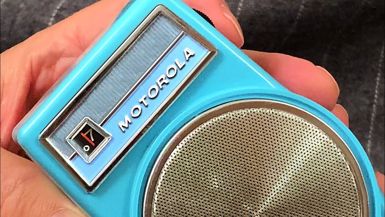 Транзисторный радиоприёмник Motorola 1960 года американского производства, оригинальная коробка, ...
