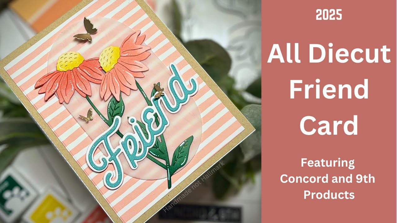 How I Made This Beautiful Die Cut Card With Easy Steps