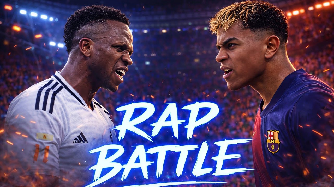 Lamine Yamal vs Vinicius Junior | Foot Rap Battle