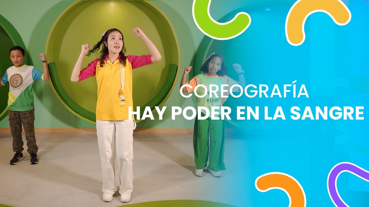 Hay poder en la sangre | Danza interactiva para niños I EbeneKids