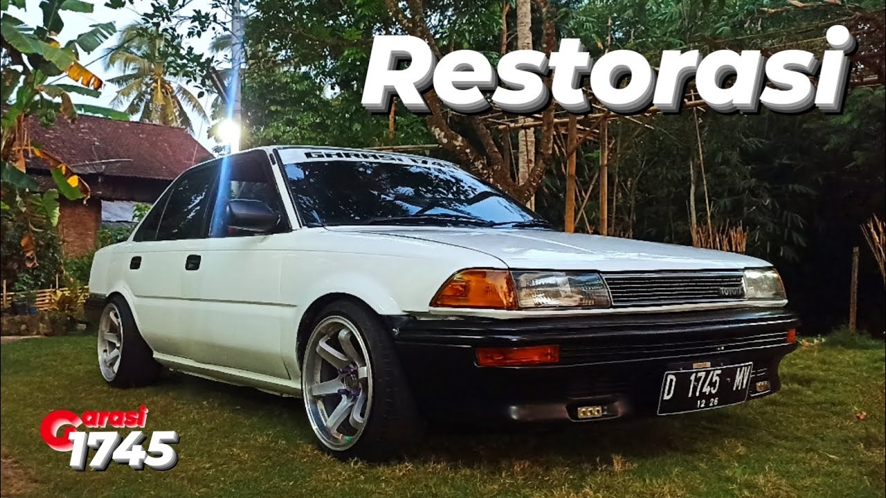 RESTORASI Corolla Twincam AE92 // keropos parah