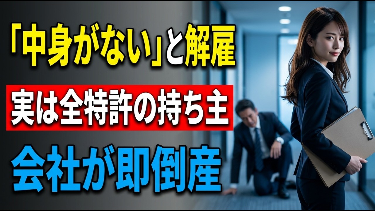 「お前見た目だけで中身全然ないなw」若手女性社員を侮辱したセクハラ上司、「実はわたし…」その正体を知った途端、上司が膝から崩れ落ちた……